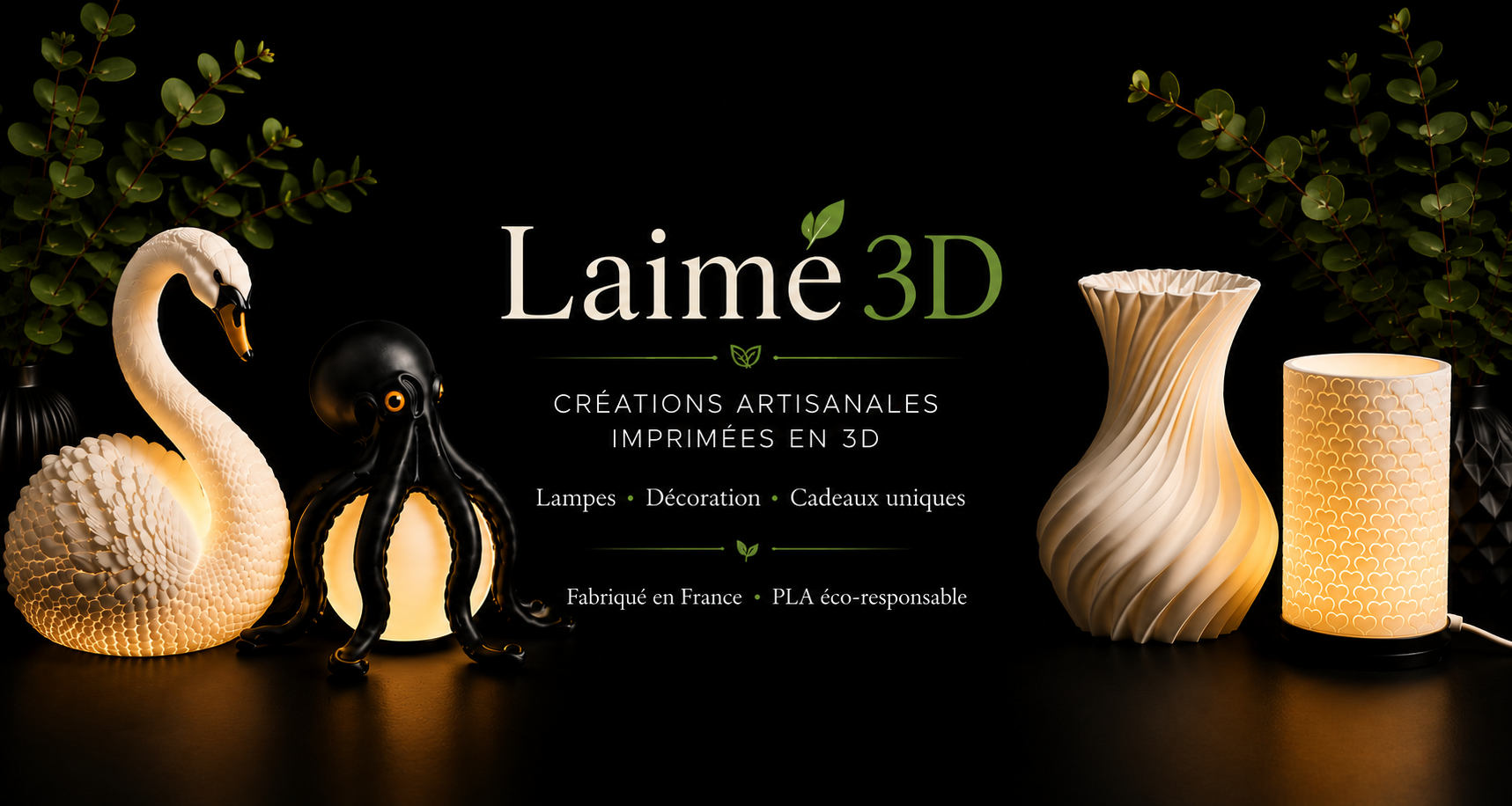 LAIME3D - Créations artisanales imprimées en 3D